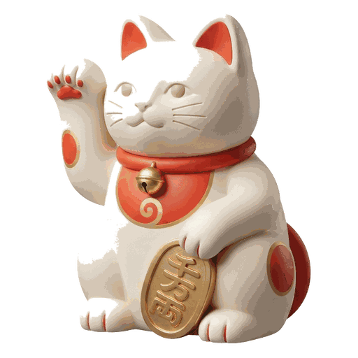 Winke Katze